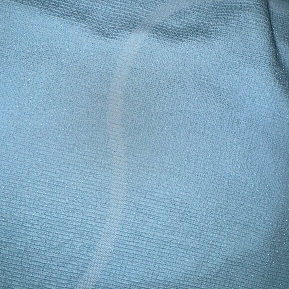 Lululemon Swifty Tech Sparkle Short Sleeve Crew Size 6 - Powder Blue with Silver - Picture 6 of 16